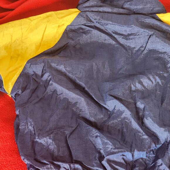 NBA Stuff Jump Ball Ball Hawk Retro Indiana Pacers Windbreaker by Mighty-Mac 18M - Picture 10 of 16